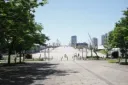 石塚陽二（小柳友）が恋人・彩（大西礼芳）にプロポーズした青海の橋 — 夢の大橋