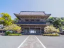和平（中井貴一）が大橋秀子（美保純）から声をかけられたフリマ会場の寺 — 光明寺