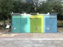 平山（役所広司）が清掃に訪れる公園のトイレ