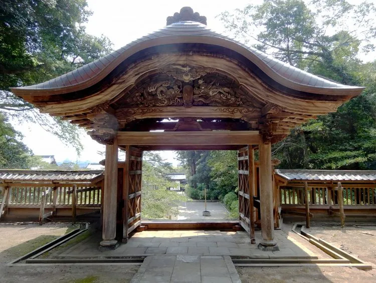 オープニングに登場する寺 - 現地撮影写真 6