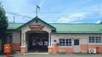 岸本（池松壮亮）と松崎が降り立つ劇中「富士浅田駅」 — 谷村町駅（富士急行線）